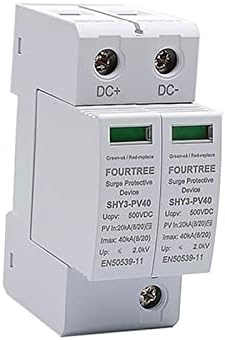 Nunomo PV Surge Surge Protector 2P 500VDC Argester Device SPD מתג בית מתג SOLAR SYSTER SYSTEM COBINER BOX סימון