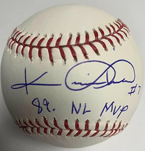 קווין מיטשל חתם על בייסבול של ליגת המייג'ור MLB 89 NL MVP PSA W40136 METS - כדורי בייסבול עם חתימה