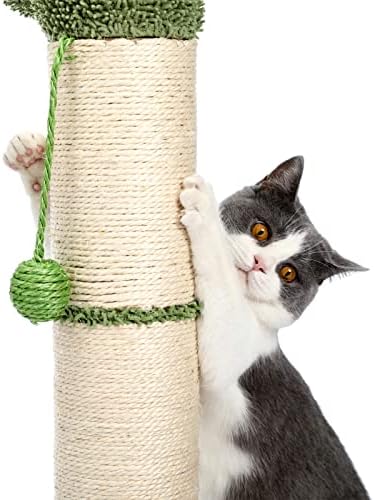 עץ חתול יציב דירות חתולים לחתולים מקורה מוטות נעימים עץ עץ עץ חתול צעצועי חתול עץ חתולים חתולים מודרניים מגדל