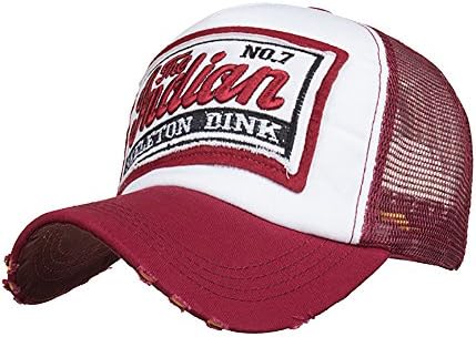 קיץ רשת בייסבול נשים כובעי הירך לגברים כובעים רקומים מזדמנים כובעים כובעים כובעים כובעי בייסבול חיצוניים
