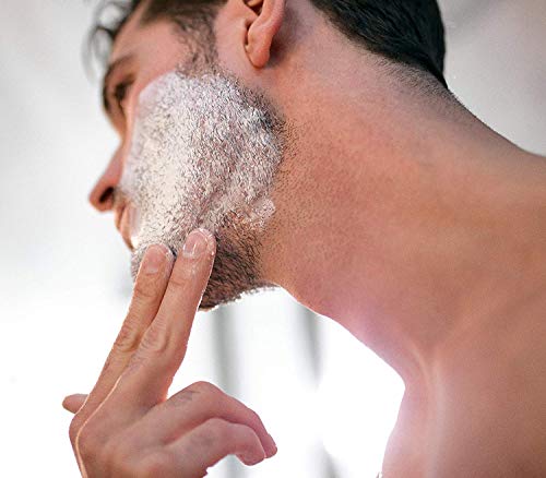 מסכת פנים מחימר מינרלי ניקוי רעלים מחוספס ומטופח / טיפול טבעי באקנה והגנה על גיל לגברים-5.5 אונקיות