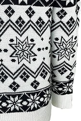 סוודר נפילה של YMOSRH סוודר פלוס צוואר עגול גודל עגול שרוול ארוך סוודר מודפס בסוודרים לסוודרים