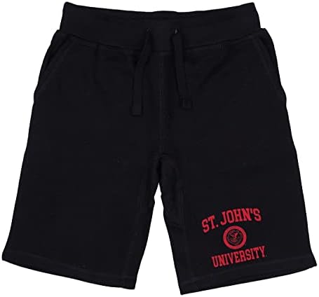 אוניברסיטת סנט ג'ון אדום סטורם חותם מכללת המכללה לגיזת מכנסיים קצרים