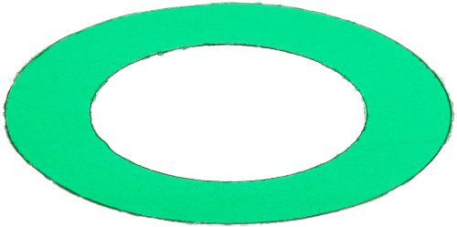 עגול פוליאסטר עגול, ירוק, 0.003 עובי, 1-3/4 מזהה, 2-3/4 OD