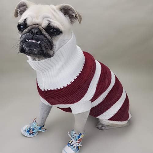 סוודר כלבים לכלבים קטנים בגדי חורף סוודרים סוודרים נערה, נערת זעיר במיוחד XSMALL כלבי תה או