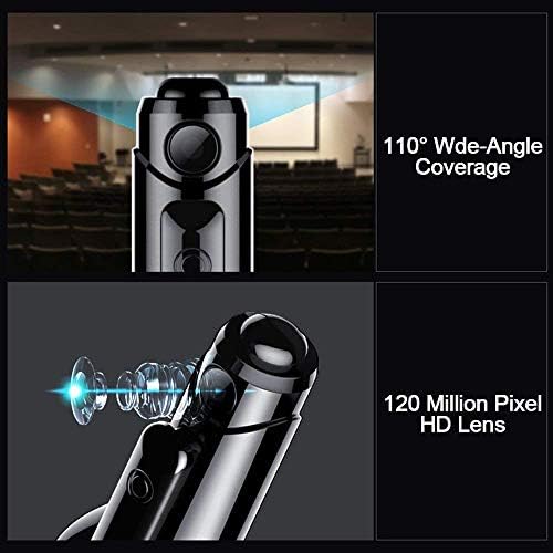 מצלמת אבטחה מצלמת עט Lkyboa 1080p HD Pan/Tilt/Zoom תגובת מעקב, שיט אוטומטי, מסלול תנועה, ראיית לילה, זמין