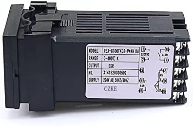 Modband Digital 220V PID REX-C100 בקר טמפרטורה + מקסימום