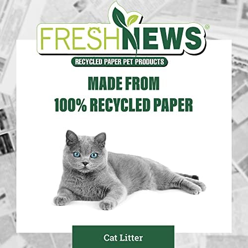 חדשות טריות ממוחזר נייר, מקורי גלולה חתול המלטה, 25 קילו