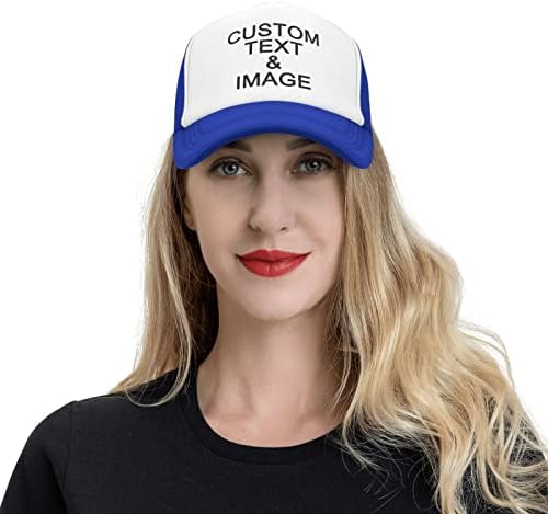 מותאם אישית כובע לגברים נשים עיצוב משלך אישית כובע נהג משאית כובע עם טקסט תמונות מותאם אישית רשת כובע