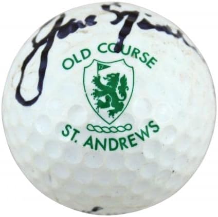 ג'ק ניקלאוס חתם על סנט אנדרוס לוגו ישן לוגו גולף כדור JSA BB15064 - כדורי גולף עם חתימה