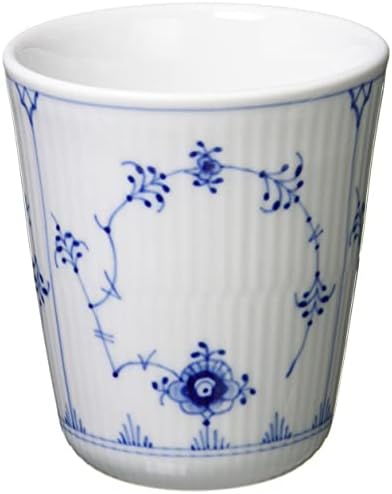רויאל קופנהגן 1024749 כוס סגנון רגיל מחורץ כחול, 10.1 פלורידה, מתנה לחתונה