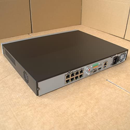 DS-7608NI-Q2/8P H.265 8 ערוץ POE 4K 8MP מקליט וידאו מקליט NVR, Plug & Play, גרסה אנגלית מקורית בינלאומית,