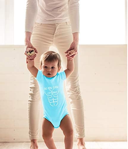 CBTWEAR האם אתה אפילו מרים אחי - תלבושת הרמת משקולות סרקסטית - תינוק חמוד של תינוק גוף תינוקות מקשה