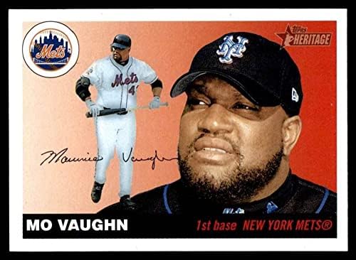 2004 Topps 54 Mo Vaughn New York Mets NM/MT Mets