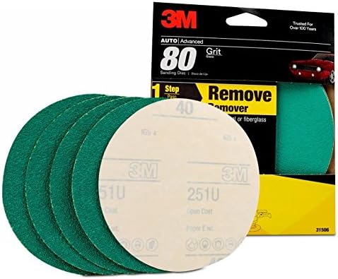 3M 31506 Stikit Green Corps 6 80D Grit Disc,