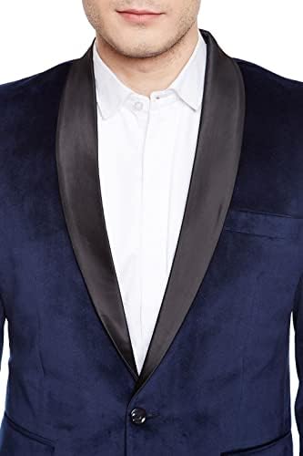 Wintage's Premium Premium Velvet Notch Notch Tuxedo מעיל בלייזר