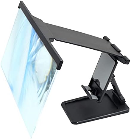 מסך BZLSFHZ מסך טלפון נייד מסך מגדלת זכוכית מתקפלת מתקפל Blu-ray HD 3D תלת מימד ניידים עצלנים זכוכית