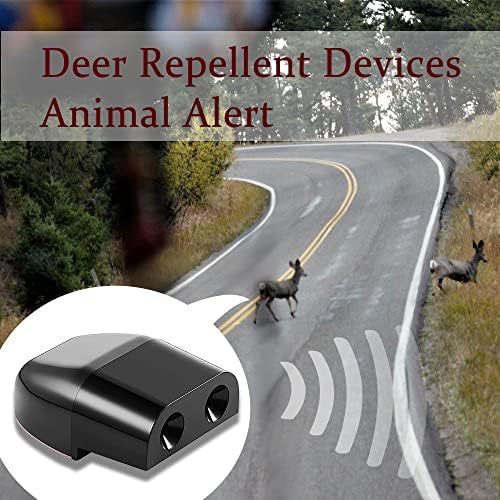 שריקות צבי של גמדי 2, מכשירי אזהרת בעלי חיים לרכב עם רפידות גומי, מכשירים דוחים צבי התראה על בעלי חיים, מכשיר