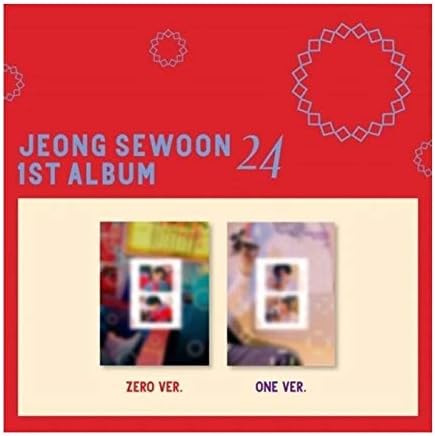 Jeong Sewoon 24 Part.2 אלבום ראשון אפס גרסה CD+1P פוסטר+128p פוטו פוטו+1p צילום סרט+1p פוטו -קלאב+הגדרת