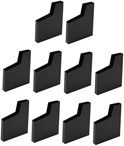 זוהר 10 יחידות משחק כרטיס כיסוי שחור דיו מחסנית שחור ארגונית בינס לבן אחסון תיבת משחק מחסנית פאוץ