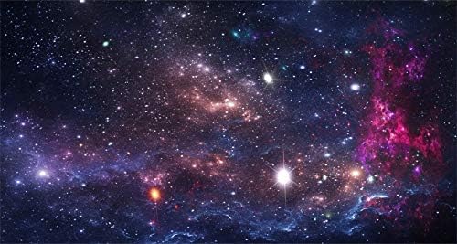 AOFOTO 8x8ft ערפילית תפאורה חלל אווירית כוכבת שמיים צילום רקע רקע יקום גלקסי חלל חיצוני ילד ילד