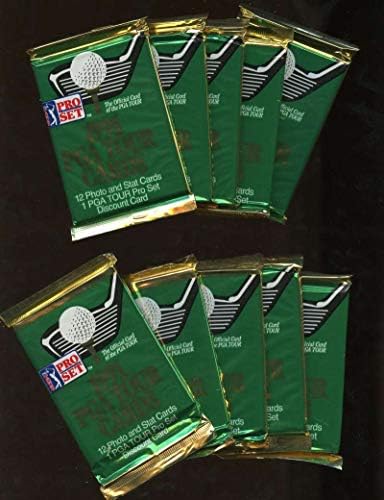 1991 Pro Set PGA TOUR מסחר גולף ג'ון דלי טירון לשנה לוט