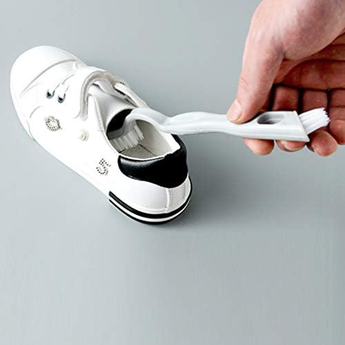 נעלי ספורט של Happyyami מנקה 2 יחידות מנעלי פלסטיק מברשות ניקוי ידית בגדים מנקה שטיפה מנקה מברשת