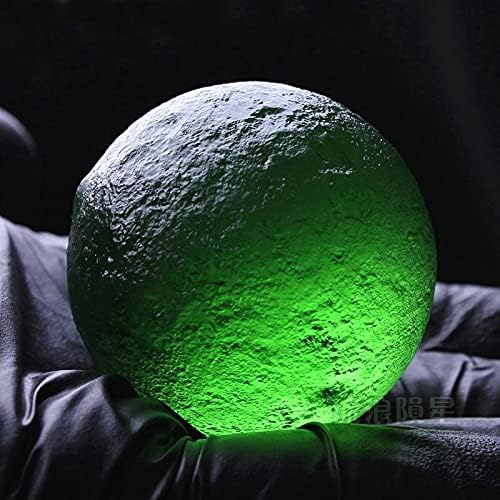 Xiaojia 1pcs מטאוריט ירוק השפעה על מחלקת הכדור הצ'כית הכדור 2 סמ, 2 סמ
