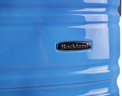 רוקלנד מלבורן הארדסייד להרחבה ספינר גלגל מזוודות, שני טון כחול, 2-חתיכה להגדיר