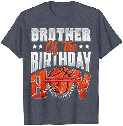 אח כדורסל יום הולדת ילד משפחה כף ב-יום מסיבת חולצה