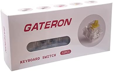 מתגי Gateron G Black Pro 2.0 מראש עם טבוב 3pin RGB SMD ליניארי למקלדת מכנית משחקי DIY מתגי מקלדת חמים