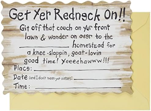 הזמנות של Redneck