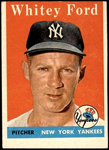 1958 Topps 320 Whitey Ford New York Yankees VG Yankees