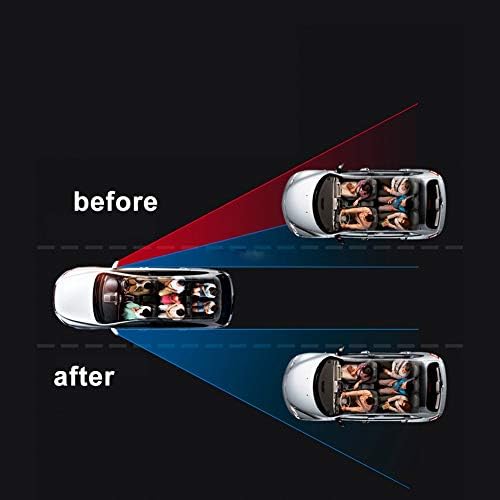 נראות משופרת 2-חבילות 2 עגול HD זכוכית עגולה מראות עיוורת עיוורת עם כוונון 360 מעלות למכוניות,