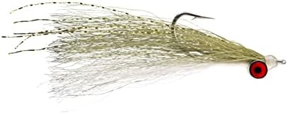 Clouser Minnow Flods Water Water Fly - 6 חבילה