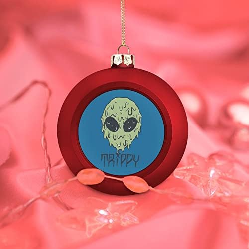 כדורי חג המולד חייזרים טריפי קישוטים לקישוט אטום לקסמים עץ חג המולד קישוט