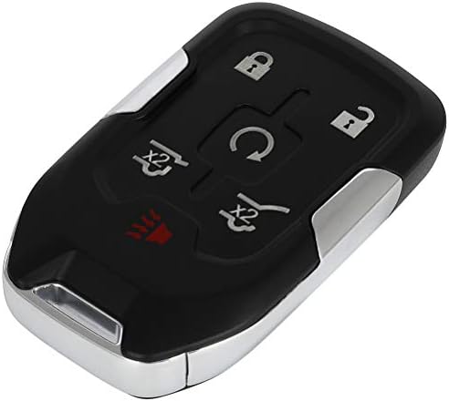 2 רפידות רכב מפתח פוב ללא מפתח כניסה מרחוק מעטפת מקרה החלפה עבור דנאלי 14-18 6 כפתורים