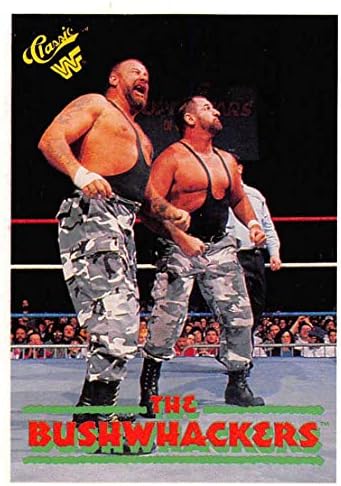 1990 Classic WWF Wrestling 116 Bushwhackers רשמי WWE WORL