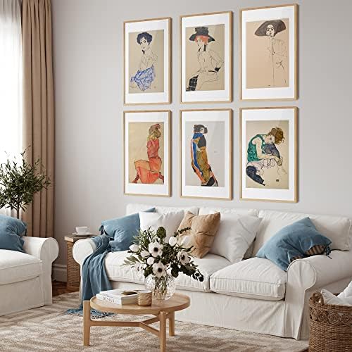 קיר אמנות דקור-ז ' יקלה אמנות של אישה פוסטר בית תפאורה ציורי דיוקנאות קישוט ממוסגר מפורסם & מגבר; ייחודי מופשט