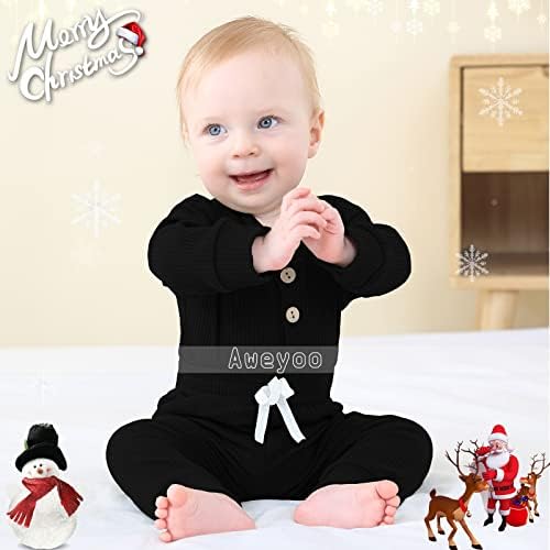 תינוק יילוד תינוק תינוקת ילד תלבושת יוניסקס סתיו בגדי חורף שרוול ארוך מכנסיים עליונים מכנסיים