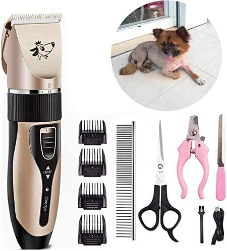 יאנג1 חשמלי כלב קוצץ ציוד לחיות מחמד בעלי החיים שיער קליפר כלב מטפח חשמלי חתול כלב שיער גוזם טיפוח