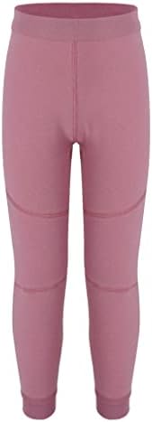 Loodgao ילדים בנות מכנסיים תרמיים דחיסה מכנסיים מרופדים מכנסיים מתעמלות אתלטית חותלות יוגה