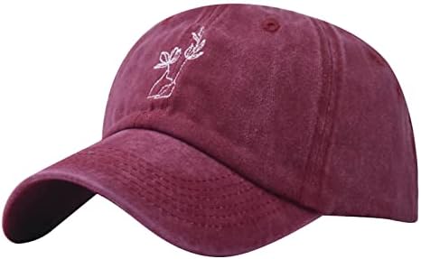 רחיץ חוף מתכוונן כובע כובע כותנה בייסבול בחוץ אופנה כובע קיץ נשים שמש מגן ספורט מגן נשים