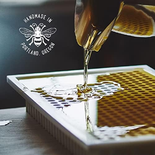 פורטלנד דבורה מזור כל טבעי בעבודת יד שעוות דבורים מבוסס שפתון, יוזו הדר 3 לספור