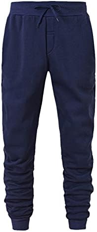 סתיו וחורף מכנסיים גברים מקרית ענקיות רופף ספורט מכנסי עיפרון מוצק צבע שרוכים מכנסיים לגברים כושר בגדים