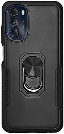 Celzen - עבור Motorola Moto G Stylus 5G /XT2215 - מארז טלפון בסגנון מוברש עם זעזועים - CS3 שחור