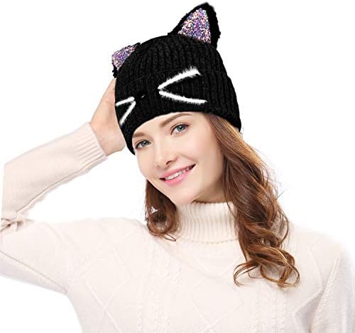 ילדים בלדי ילדים נצנצים אוזניים חתול כובעים