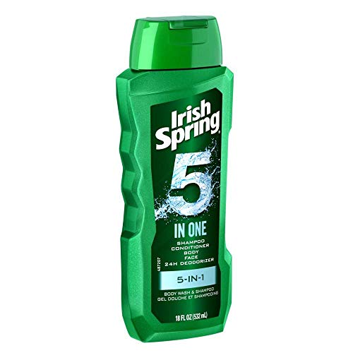 שטיפת גוף אביבית אירית ושמפו - 5 ב -1 - רשת WT. 18 פלורידה לבקבוק - חבילה של 3 בקבוקים