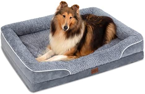 נוחות ביטוי ג ' מבו כלב מיטות לכלבים גדולים במיוחד, גדול כלב מיטה, עמיד למים כלב מיטה גדול, אורטופדי כלב