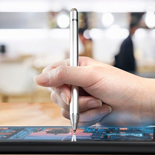 עט חרט בוקס גרגוס תואם לספר Surface Surface 3 - Stemoint Active Active, חרט אלקטרוני עם קצה עדין במיוחד - כסף